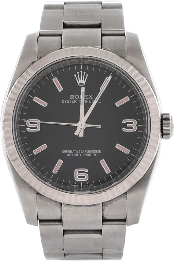 Pre-Loved Oyster Perpetual Datejust Automatic Watch Stainless Steel and White Gold 36