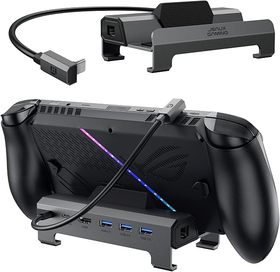 JSAUX 6-in-1 Docking Station for ROG Xbox Ally X/Steam Deck/LegionGo HB0612