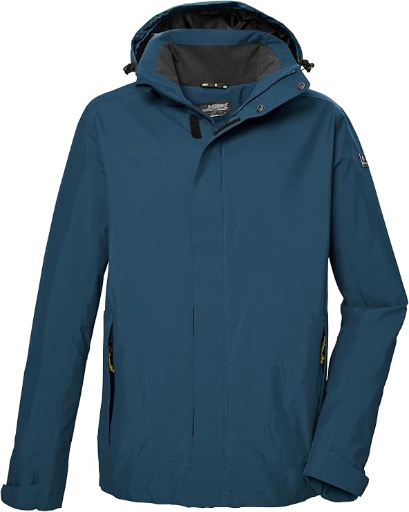 Killtec Kos 87 Mn Men's Functional Outdoor Jacket with Removable Hood