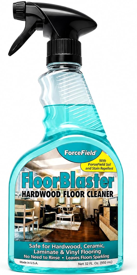 ForceField FloorBlaster Hard Surface Cleaner - Sealed Hardwood, LVP, Tile