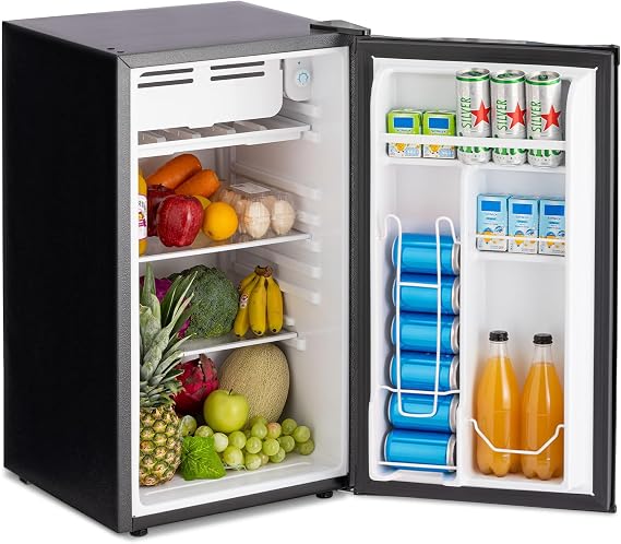 Refrigerator 3.2 Cu.Ft Mini Fridge with Freezer, 7-Temperature