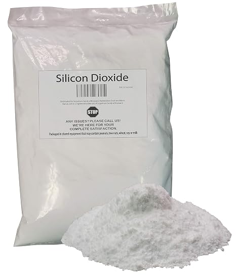 Silicon Dioxide 2 Pounds-Silica Powder-Anti Caking Agent