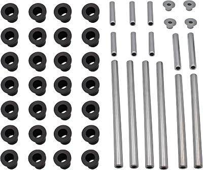 Heavy Duty HDPE A Arm Bushing Kit Compatible with Polaris RZR 800  RZR S 800 RZR 4 800 2008-2014 with Bushings for Front and Rear - 46 PCS