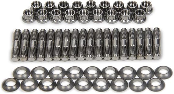 Weld Racing Bead Lock Bolt Kit, Studs/Nuts/Washers, Titanium, Weld PM1 / PS1 Delta-1 Wheels, Kit