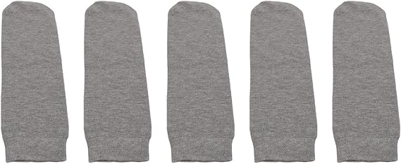 5pcs Prosthetic Limb Socks, Amputee Limb Socks, Knee Stump Shrinker for Amputee,Elastic Thickened Cotton Breathable Protective Stump Socks Compression Socks for Amputee (M)