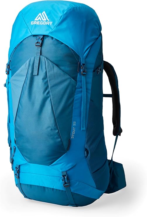 Gregory Stout 55L Backpacking Pack, One Size Fits All, Compass Blue