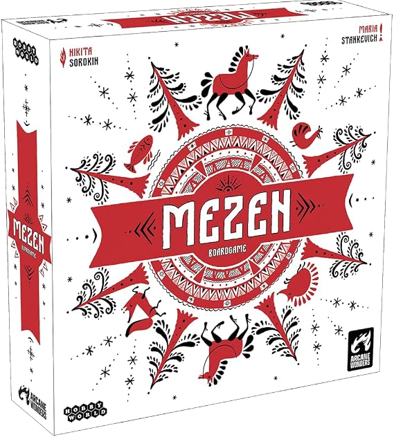Arcane Wonders Mezen - Strategy Board Game - for 1 to 5 Players and Ages 8+