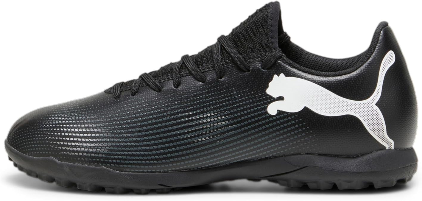 Puma, Men's, Future 7 Play Turf Training Sneaker, Puma Black-Puma White, 12.5