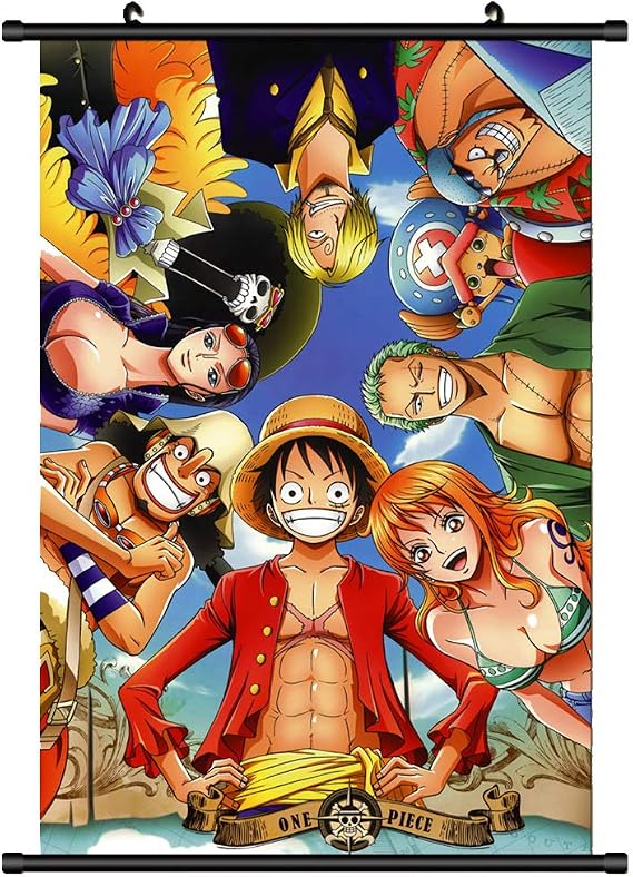 One Piece Wall Scroll Poster Fabric Painting For Anime Key Roles 131 S