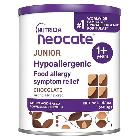 Neocate Junior Hypoallergenic Toddler Formula Chocolate 14.1oz