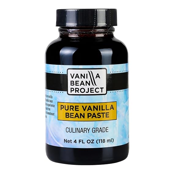 Vanilla Bean Project Pure Vanilla Bean Paste for Baking and Cooking, 4 oz