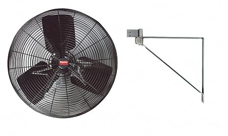Dayton 6ALE7 Air Circulator Wall Mount 18 In, 115 V