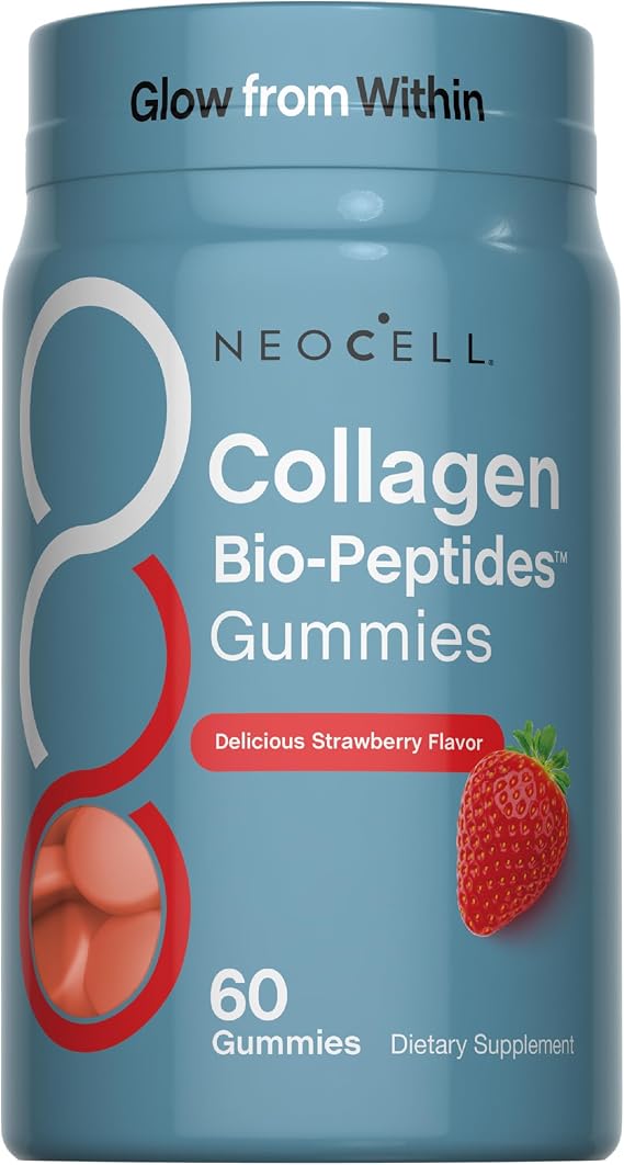NeoCell Collagen Peptides Gummies | 60 Count | Types I & III