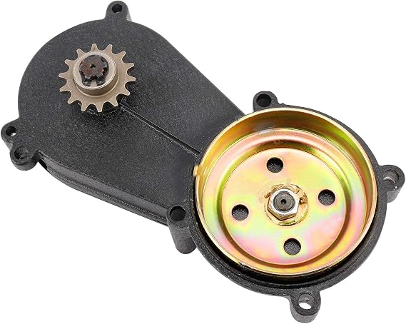 NovelBee Motorcycle Transmission Gear Box for 47CC 49CC 2-Stroke Engine | Gear Reduction Box,49cc 2 Stroke Engine