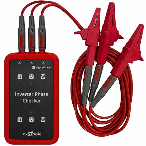 Cyclogic Inverter Phase Checker CL-MC02C 3-Phase Tester HVAC Tool for Inverter or Compressor Problem Diagnosis