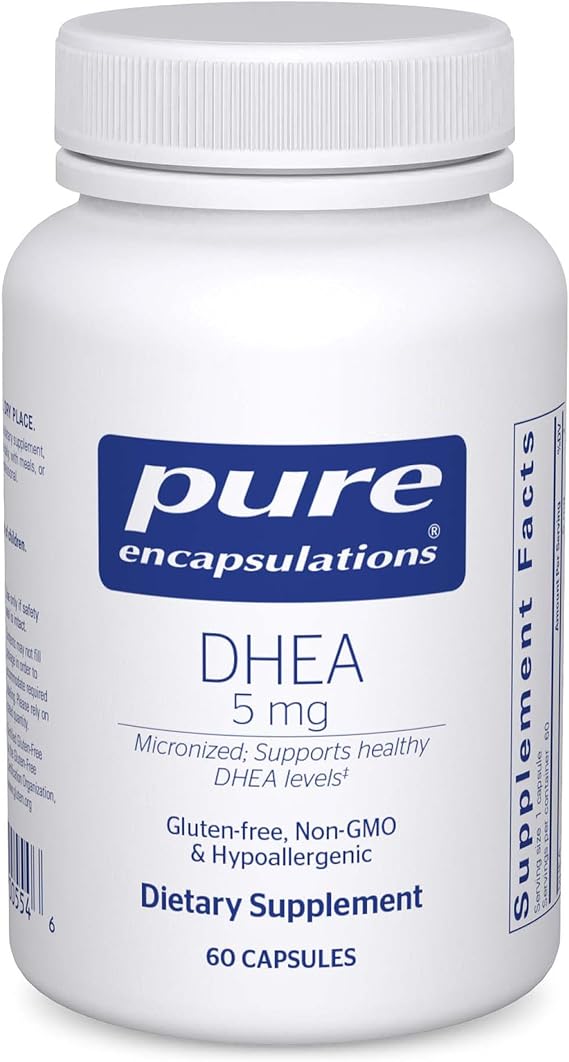 Pure Encapsulations DHEA 5 mg, 60 Capsules