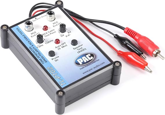 PAC Tone Generator & Speaker Polarity Tester for Car Audio Systems