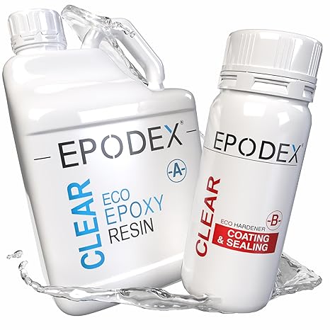 EPODEX Coating & Sealing Epoxy Resin - Carbon RED - Metallic, 3gal