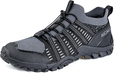 Mens Minimalist Shoes Water Shoes Beach Wide Toe Box Walking Hiking Boating Fishing Shoes