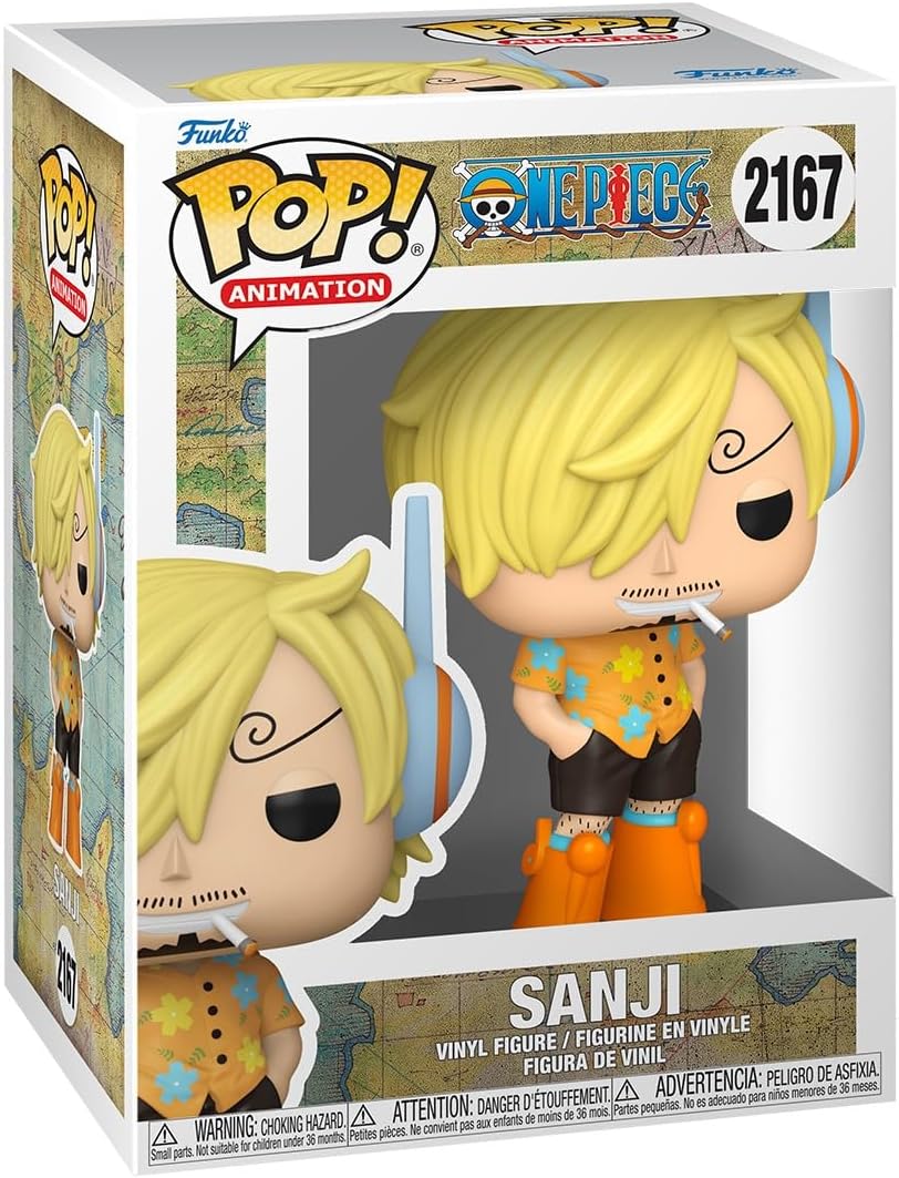 Funko POP! Animasyon: One Piece - Sanji - Koleksiyonluk Vinil Figür - Hediye Fikri - Resmi Ürün - Çocuklar ve Yetişkinler için Oyuncak - Koleksiyoncular ve Sergi için Model Figür