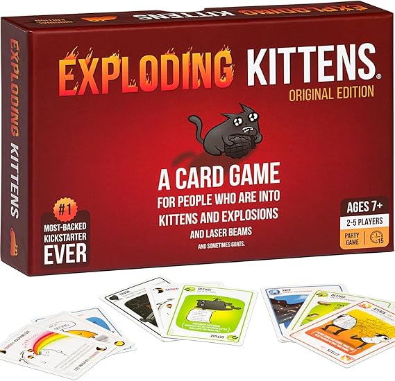 Exploding Kittens Original Edition Explosion Kitten Original Card Game