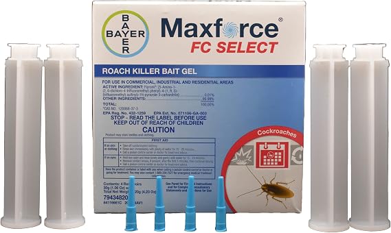 Bayer - Maxforce FC Select 4 Tips, 4 plungers, 4 reservoirs