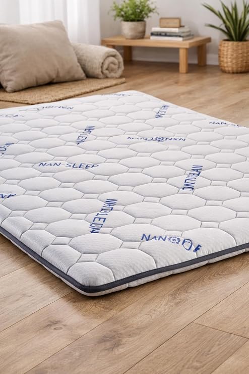 Artex Nano 5cm Sünger Şilte 90x190 Ped Yatak Şiltesi Pedi Topper Katlanabilir Katlanır