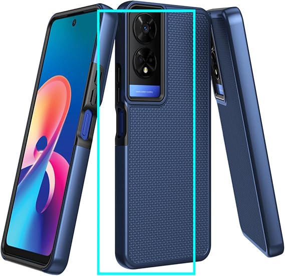 Case for TCL 50 XE Nxtpaper 5G with Screen Protector Dual Layer Design