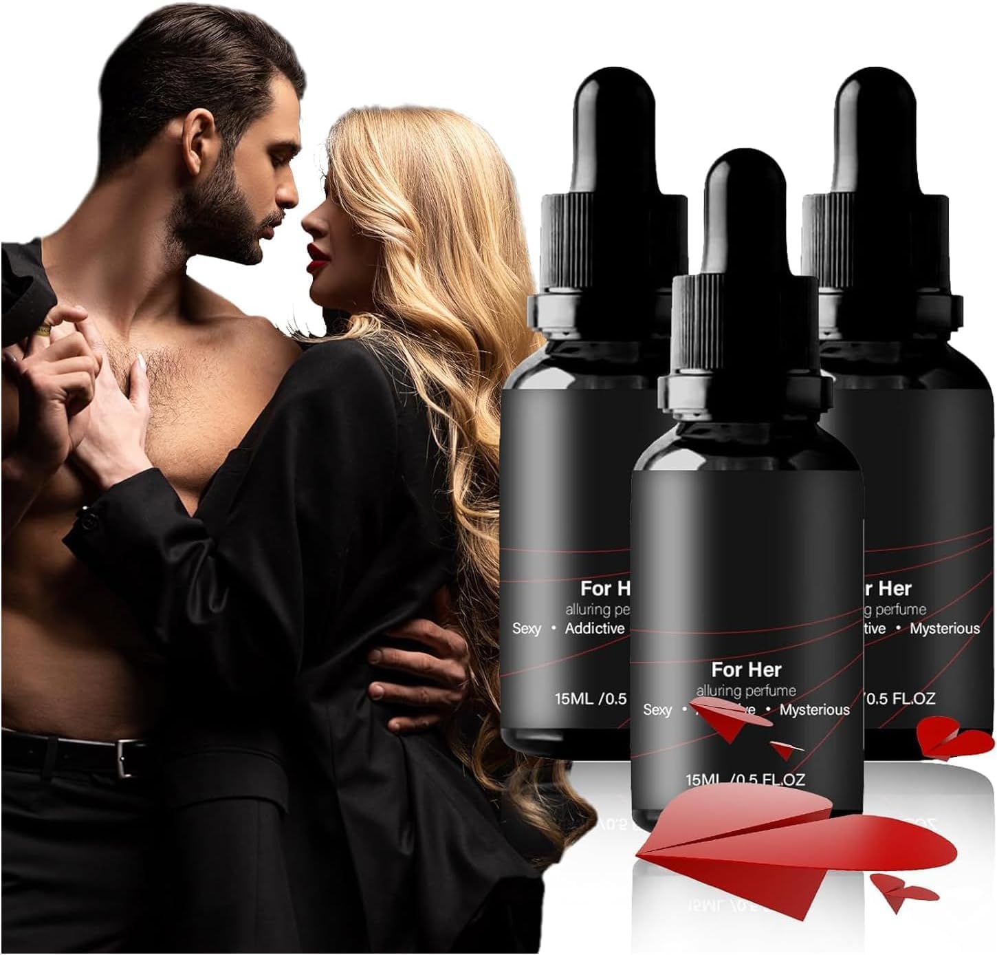 Perfume for Woman, Enhanced Essence Original Scent, Long Lasting Perfume for Women,Long Lasting Perfume for Women, Enchanting Scents Unleash Your Charm (3pcs)