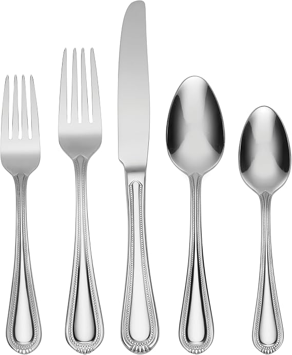 Oneida Countess 45-Piece 18/0 Silverware Set for 8, Flatware