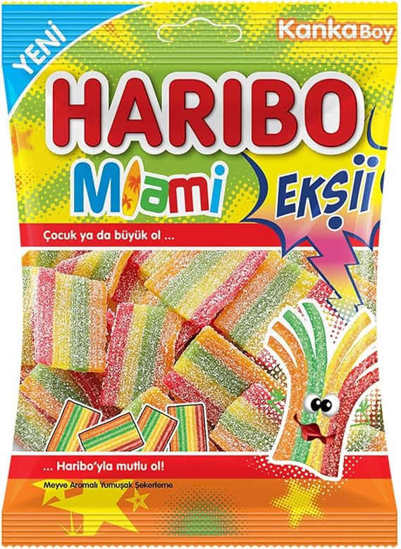 Haribo Sour Miami 70 G