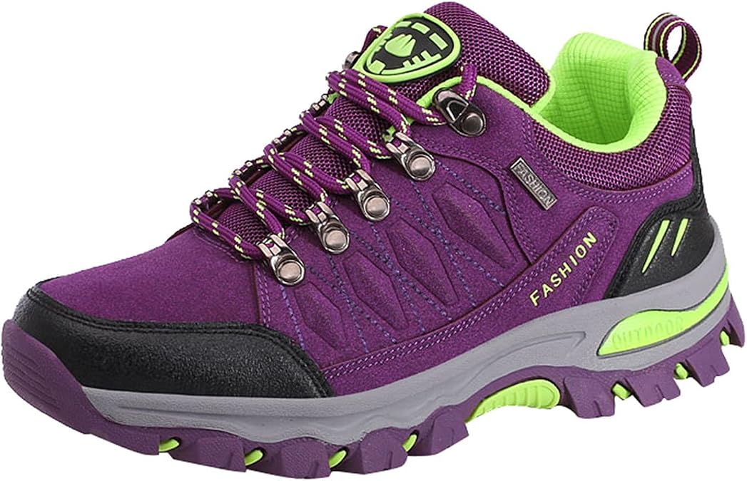 BORAMAX Women's Sneakers Outdoor Sports Climbing Hiking Shoes Waterproof Trekking Running Shoes Womens Climbing Shoes