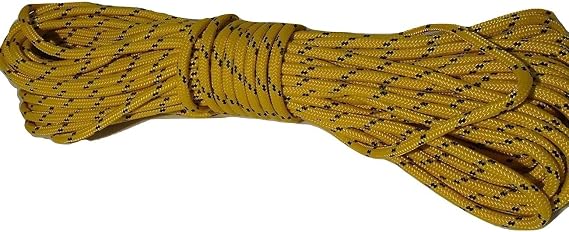 5/16 Inch by 100 Feet Gold Double Braid Polyester Rope
