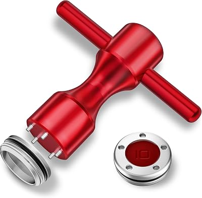 Golf Head weight 2pcs. 10g Golf Custom WeightsRed Wrench Compatible with Titleist Scotty Cameron Putters Newport 10g