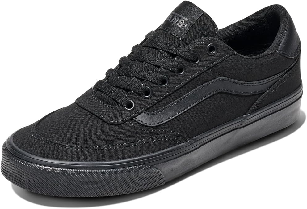 Vans Men's Brooklyn Suede Trainers Black/Asphalt