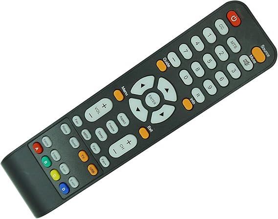 HCDZ Replacement Remote Control for Sceptre X405BV-FHD3 X408BV-FHD X425BV-FHD X32GV-KOMODO X370BV-HD E325WD-MQR E408BV-FMQR E325BD-FMQR LCD LED HDTV TV