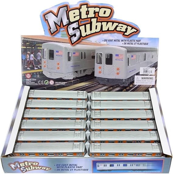 Septa Metro Subway, Gray 2233D-SEPTA - 7" Scale Diecast Model Train (12)