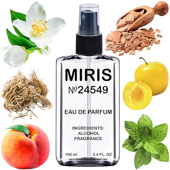 MIRIS No. 24549, Inspired by Dah Divi, Long-Lasting Eau de Parfum for Women, Spray 3.4 Fl Oz / 100 ml