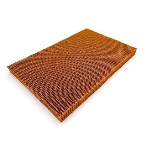 310x210x25mm Aramid Honeycomb Core Sheet Panel Ultra-Lightweight