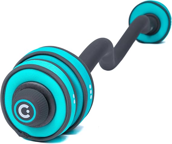 Cubii Build Adjustable Barbell Set Includes 4 Interchangeable SoftRings