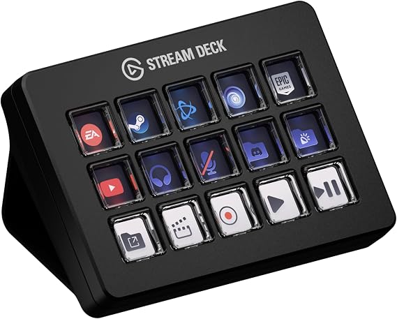 Elgato Stream Deck Scissor Keys Workflow Controller