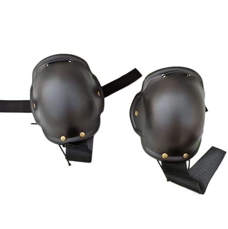 LEONARK Black Armoury Hema Knee/Elbow Protectors Knee/Elbow Pads Shell Knee Guard Caps (Elbow Pads)
