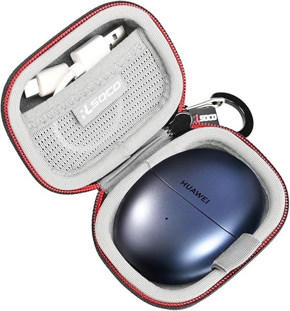 RLSOCO Carrying Case for Huawei FreeBuds 6/FreeBuds 5 Wireless Earbuds (Case Only)