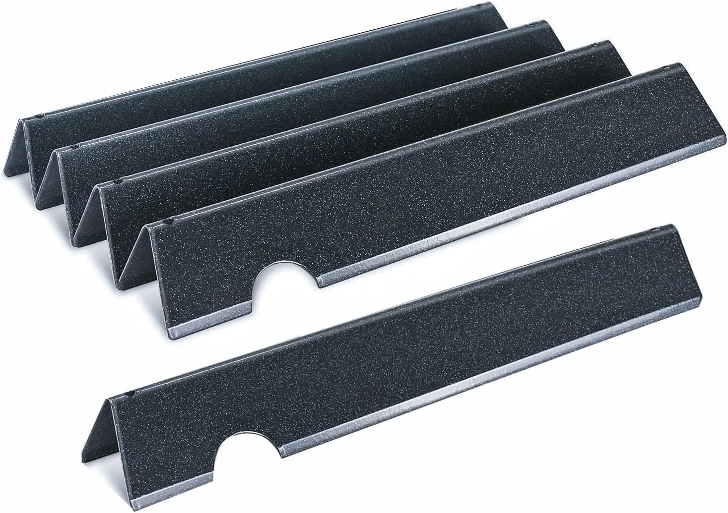 Hisencn Flavorizer Bars for Weber Genesis IILX 300 Series II E-310, II S-310, II E-330, II E-335, II S-335, II LX SE-340 2017 and Newer, Porcelain Enameled Heat Plates for Weber 6603266795