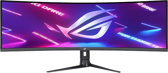 ASUS ROG STRIX XG49WCR 49 GAMING VA KAVISLI AURA RGB FREESYNC HDR DFHD 5120x1440 1MS 165HZ DP HDMI USB MM VESA 3YIL ELMB, HDR 400, 90% DCI-P3, RJ45, AKILLI KVM, YUKSEKLIK AYARI Monitör