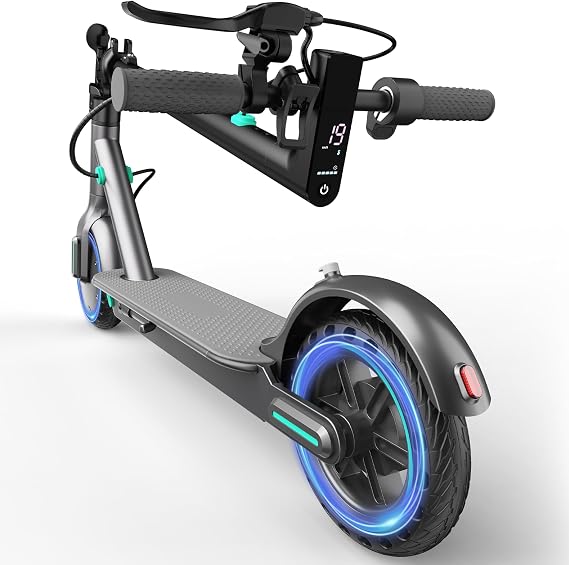 350W/500W Adult Electric Scooter, 8.5"/10" Solid Tires, 36V 7.8AH-15AH Battery, UP to 19-25MPH, 20-31 Miles Range, Foldable Lightweight E-Scooter, Dual Brakes, App Control, Max Load 265 LBS
