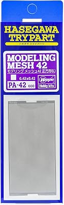 Hasegawa Photo Etch Modeling Mesh 42 Square Shape Large Size for Duct Improvements