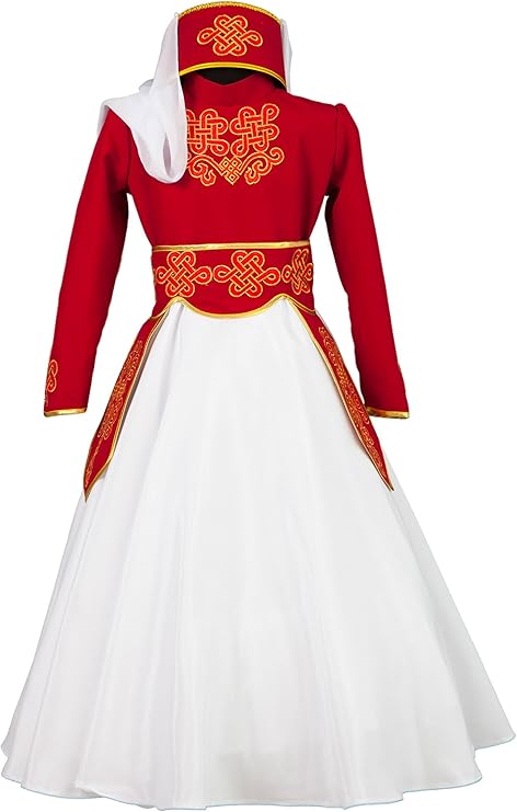 Armenian costume women wedding dress traditional wear Armenia clothing
