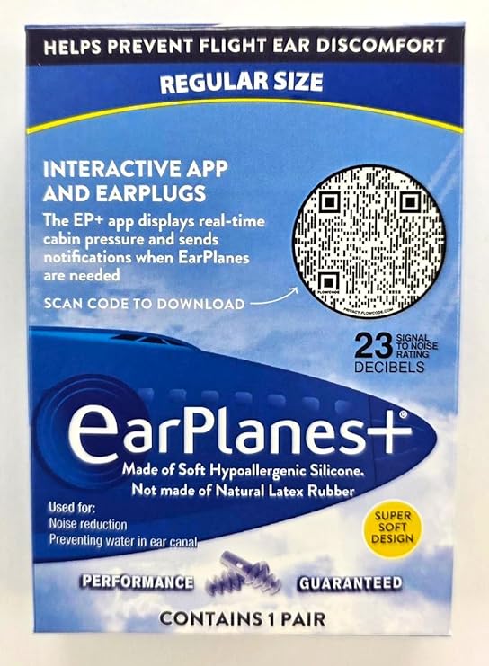 EarPlanes (Childrens/Adult Small- 1 pair/package)