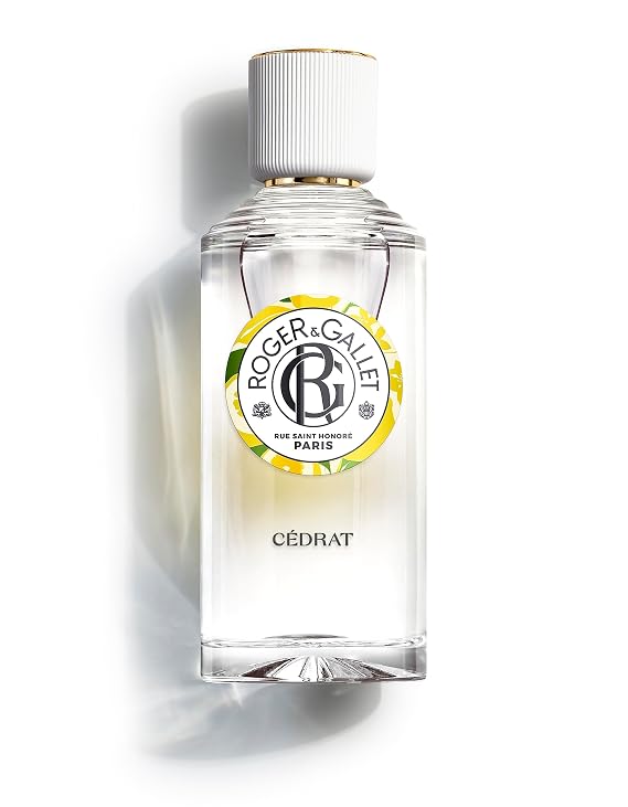 ROGER & GALLET Wellbeing Fragrant Water Spray Light Eau Fraiche Body Mist with Natural Origin Ingredients, Refreshing Everyday Fragrance for Women (Cedrat - Citron | 3.3 Oz.)